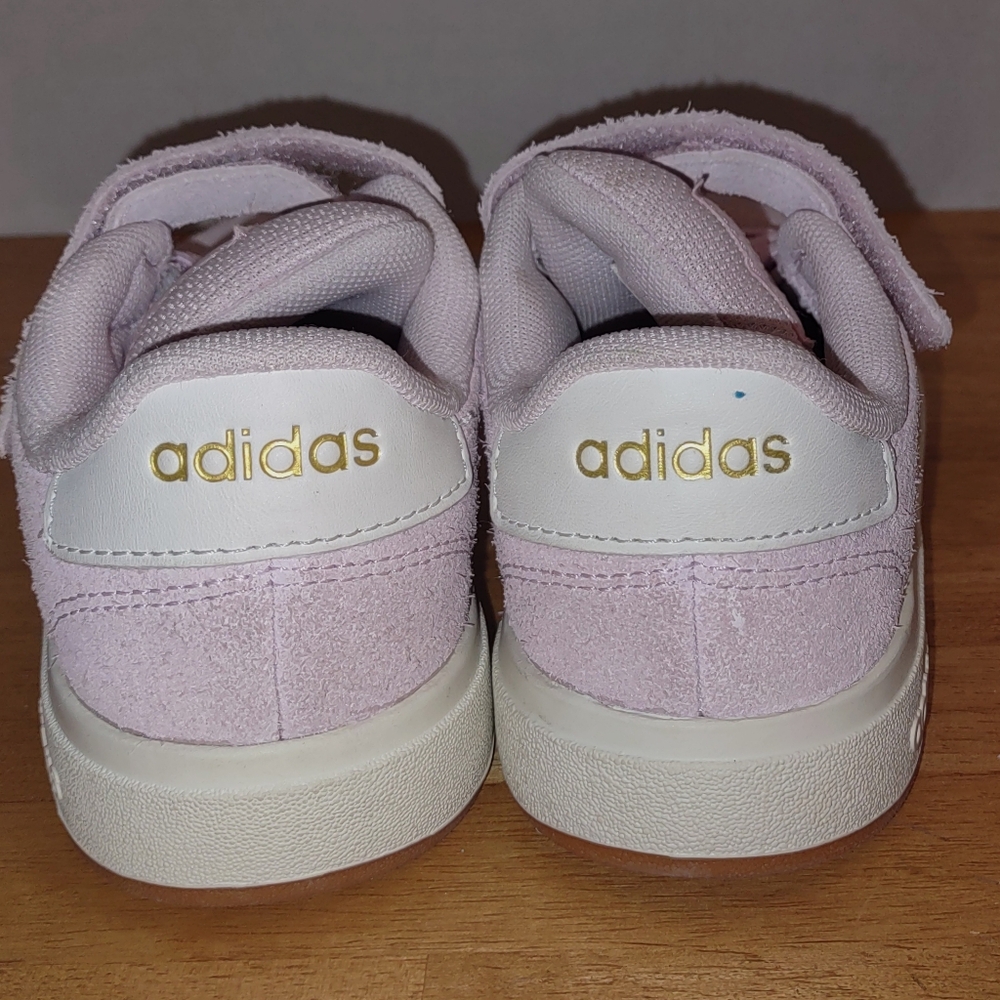 adidas Kids Light Pink Sneakers - Picture 2 of 6